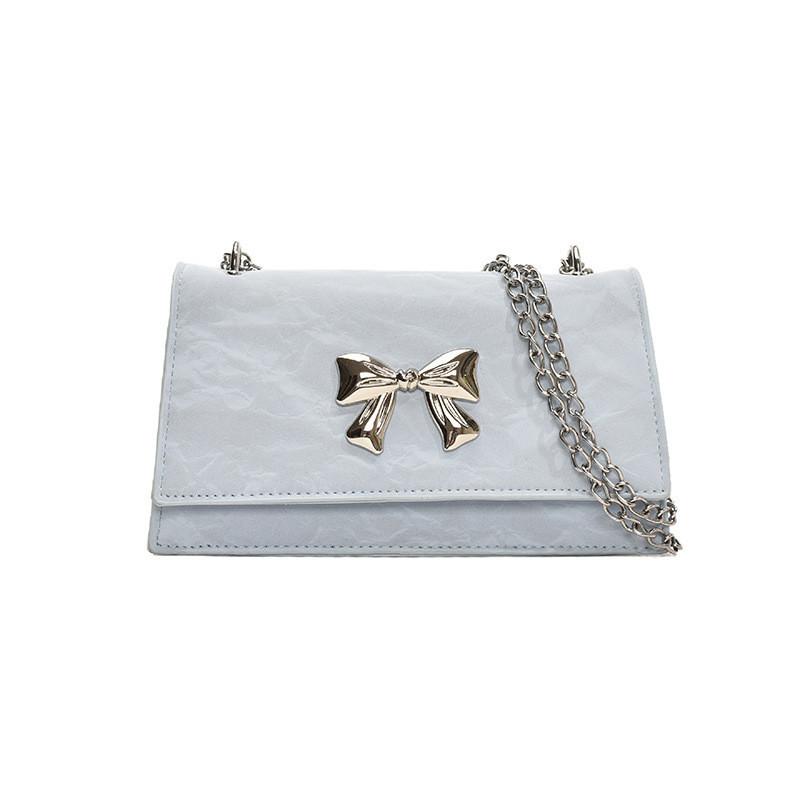 Chic Street Style Chain Shoulder Bag Fashion Trendy Small Square Bag For Women