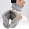 Soft Sponge Neck Brace Breathable Neck Brace Fixing Strap Support U Shaped Pillow for Sleeping