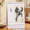 2026 Year of the Horse Desktop Calendar: Creative Design with High Stand & Check-in Feature, Customizable Enterprise Logo Option
