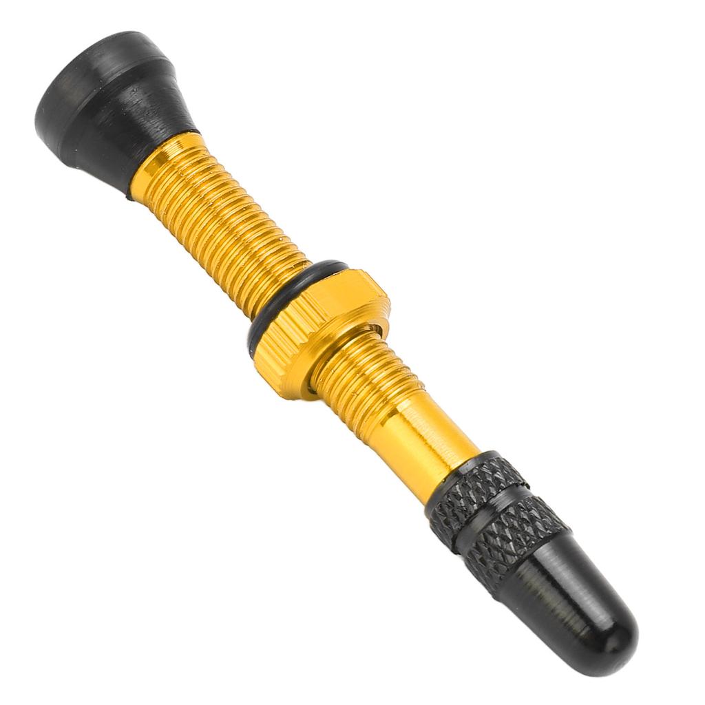 Tubeless Valve Stems Anodized Aluminum Alloy Vacuum Extension 40MM for Valve for Road Bikes Mountain Bikes