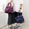 Women Multifunction Shoulder Messenger Bag Nylon Crossbody Bags Water-Repellent Handbags Large Capacity Travel Tote Bags