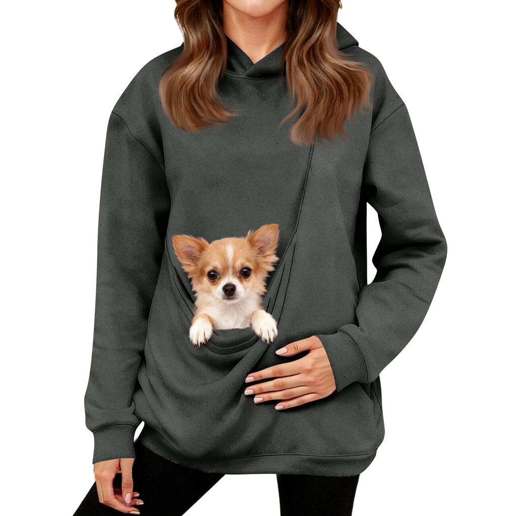 Women's Fashion Daily  Casual  Hoodie Long Sleeve Top