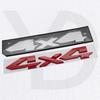 ABS 4x4 Logo Car Fender Tailgate Nameplate Emblem Sticker for Dodge RAM 1500 2500 3500 Renegade Grand Cherokee Compass Liberty QH1