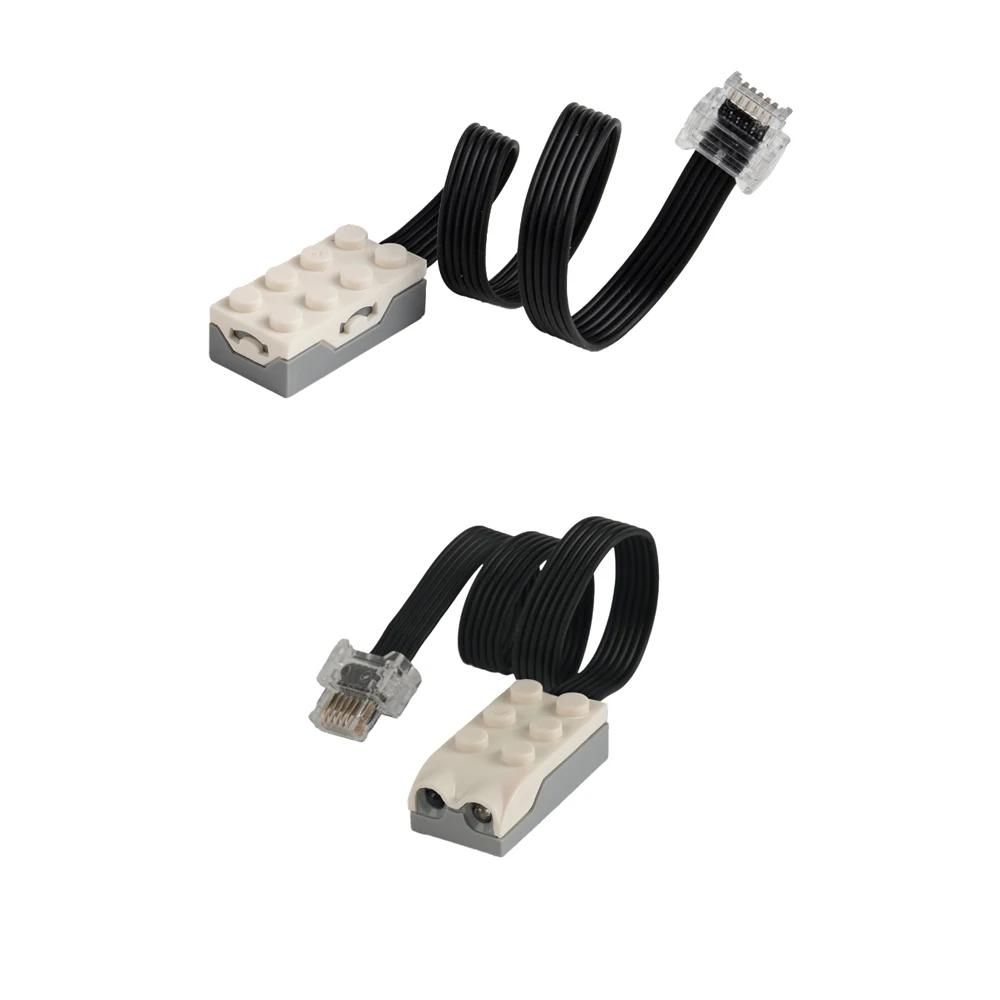 MOC Klocki Konstrukcyjne Moc Luzem Kompatybilne z WEDO 2.0 EV3 20841 20844 45300 19071 Hub Techniczny/Silnik Średni/Czujnik Pochylenia/Ruchu