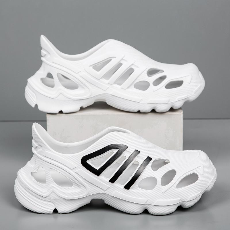 Fashion Outdoor Beach Sandals Breathable Mens Slippers Athletic Anti Slip Sandals Male Garden Shoes Sneakers Slip on Water Shoes