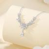 Summer New Romantic Wheat Spike Collarbone Necklace Women's Light Luxury Minimalist High-End Pendant