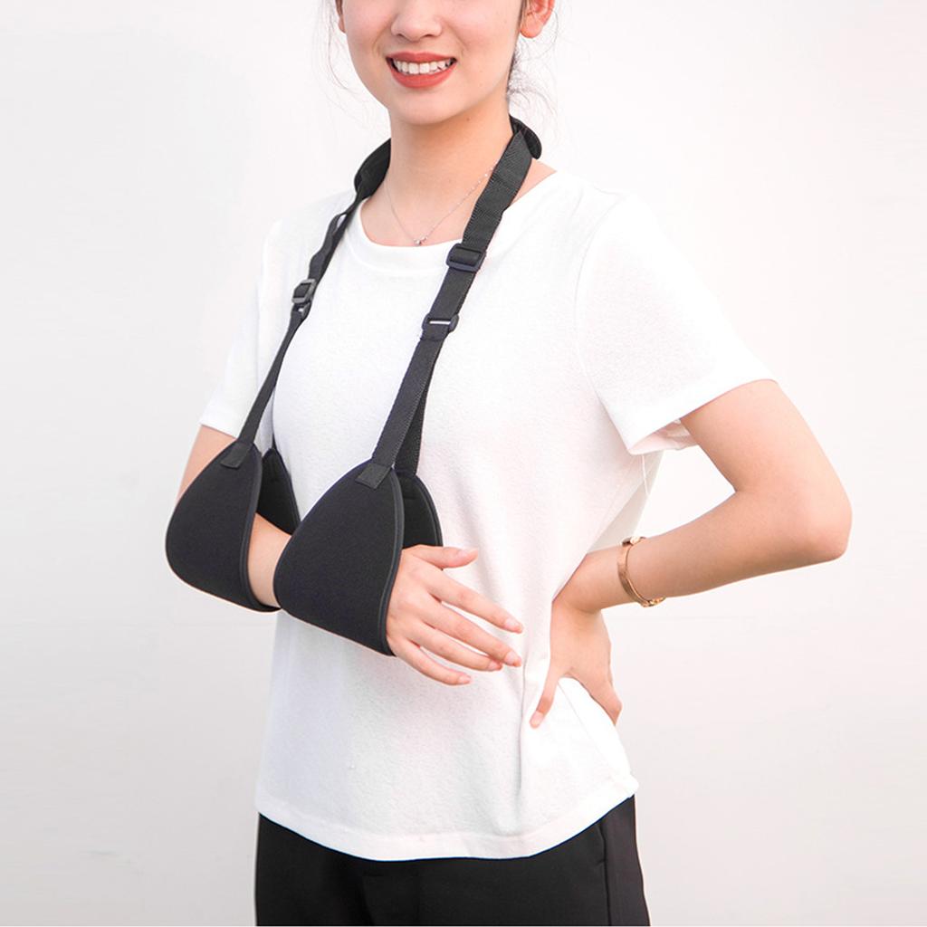 Armstützbandage Arm-Genesungsschlinge Armschlinge Unterarmschlinge Schulterfraktur Luxationsstützbandage Gurt Genesungszubehör