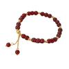 Elegant Garnet Beaded Bracelet for Women - High-End, Light Luxury Design, Perfect Gift for Besties