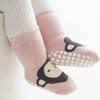 Baby Non Slip Grip Ankle Socks with Non Skid Soles for Infants Toddlers Cute Cartoon Animal Design Boys Girls Socks