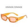 Rectangle Sunglasses Women Luxury Small Frame Glasses for Men Vintage Square Cat Eye Jelly Color Oculos De Sol Feminino