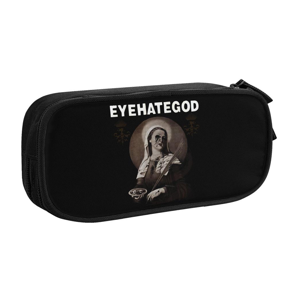 Sludge Metal Band VTG Eyehategod Kawaii Pencil Cases Boys Girls Large Capacity Pencil Pouch Student School