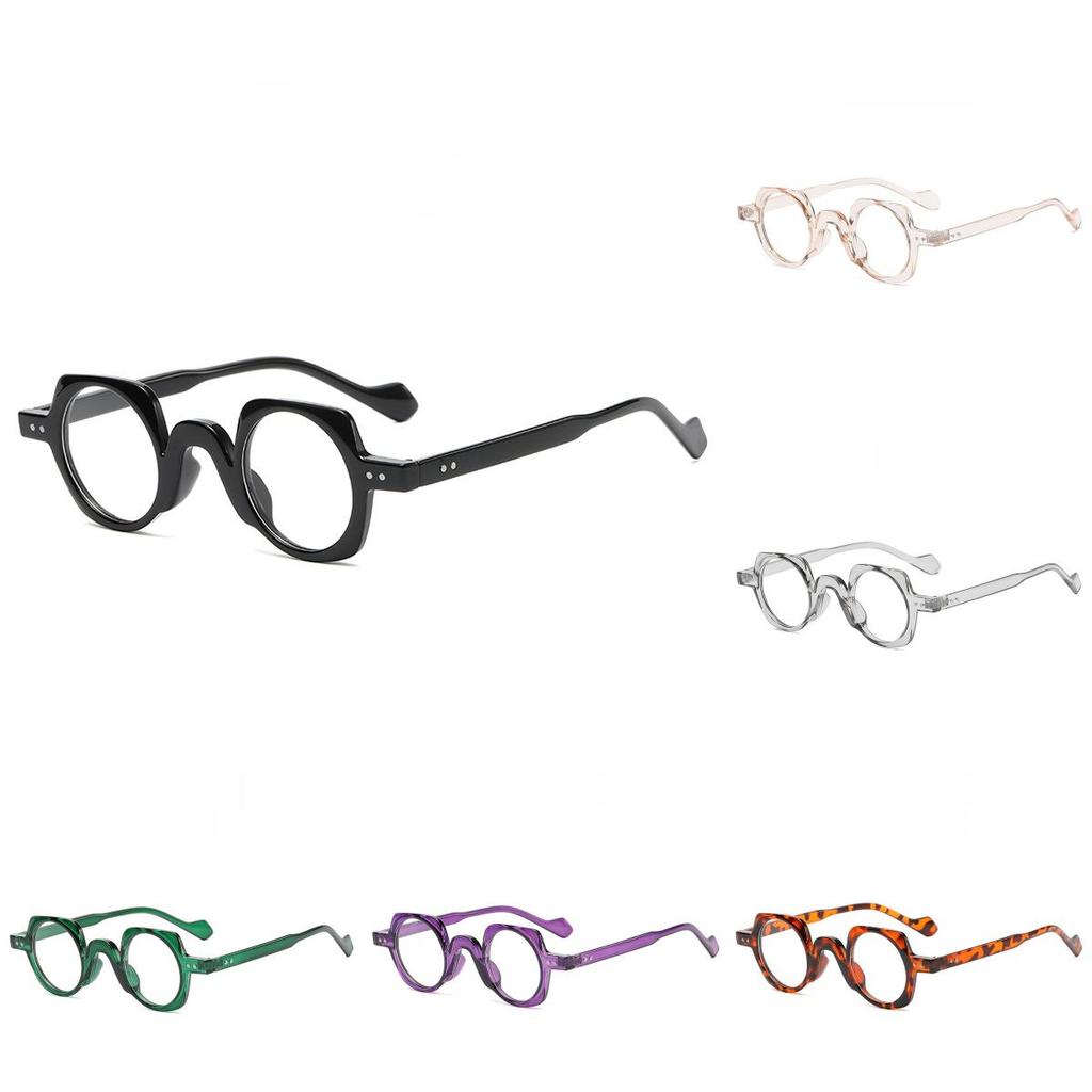 Geometric Pc Optical Glasses With Blue Light Blocking For Stylish Office Wear