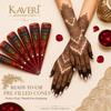 Kaveri Natürliche Henna Mehandi Kegel Für Hand- und Haarkunst Traditionelle Rajasthani Paste Für Brauthochzeitsgebrauch 24er Pack