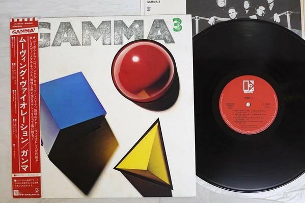 

LP Record GAMMA Gamma 3 P11153 ELEKTRA 1982 Japan Rock Used