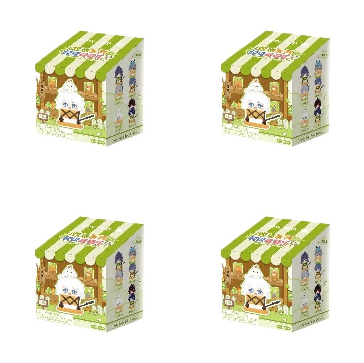 Honkai New Impact 3 Farm Story Series Stackable Trading Figures Anime Peripheral Desktop Decor Collectible Toys