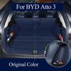For BYD Atto 3 Yuan Puls 2024 Car Trunk Mat Boot Cargo Liner Tray Rear Trunk Luggage Floor Carpet Car Interior Accessories