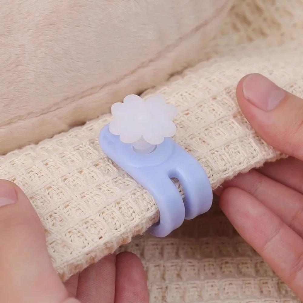 10PCS Anti-escape BedSheet Clips Plastic Blanket Buckles Quilt Fixator Grippers  Quilt Bed Cover