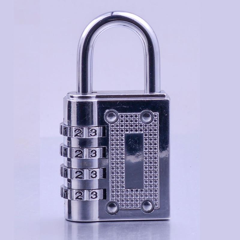 Metal Combination Padlock for Suitcases, Backpacks, Gym Lockers, Doors, and Windows - Zinc Alloy Anti-theft Lock.