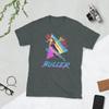 Skiing Shirt, Retro Ski Australia Mount Buller Skier Short-Sleeve Unisex T-Shirt