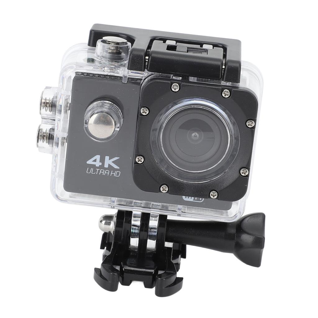 4K 30FPS Action Camera Ultra HD Underwater Camera 98FT Waterproof Camera WiFi Sports Cam with