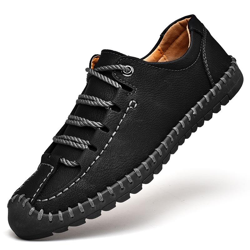 

Amazon speed wish8810 handmade shoes outdoor casual shoes large size low-top lace-up leather shoes men s shoes 38
