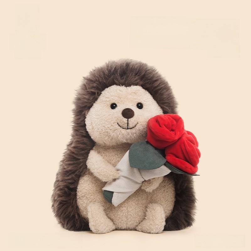 Peluche Riccio con Imbottitura in Cotone PP per Arredo Camera da Letto Bambini e Idea Regalo