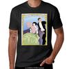 Miss Fisher Et Jack Robinson Les Flammes Du Desir T-Shirt Heavyweights Short Sleeve Tee Men Clothing