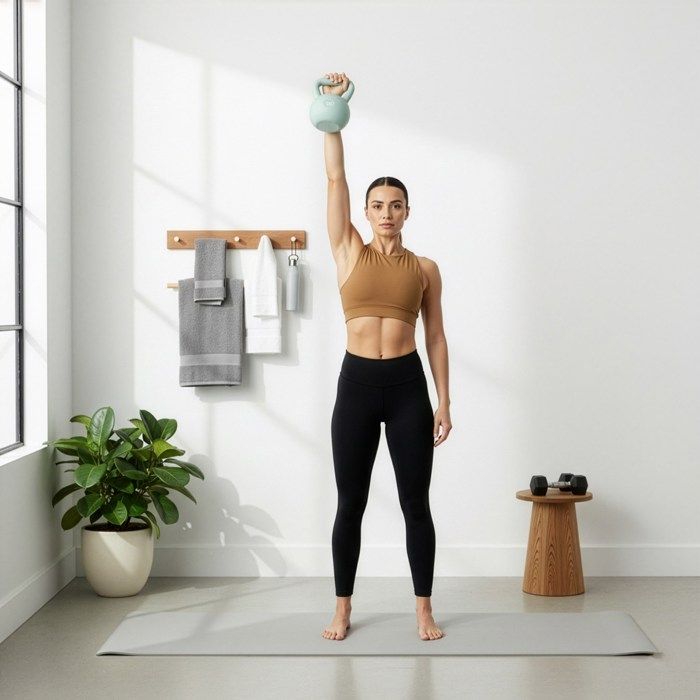 Kettlebell - SPRINGOS - 8 kg - Souple - Ergonomique - Turquoise