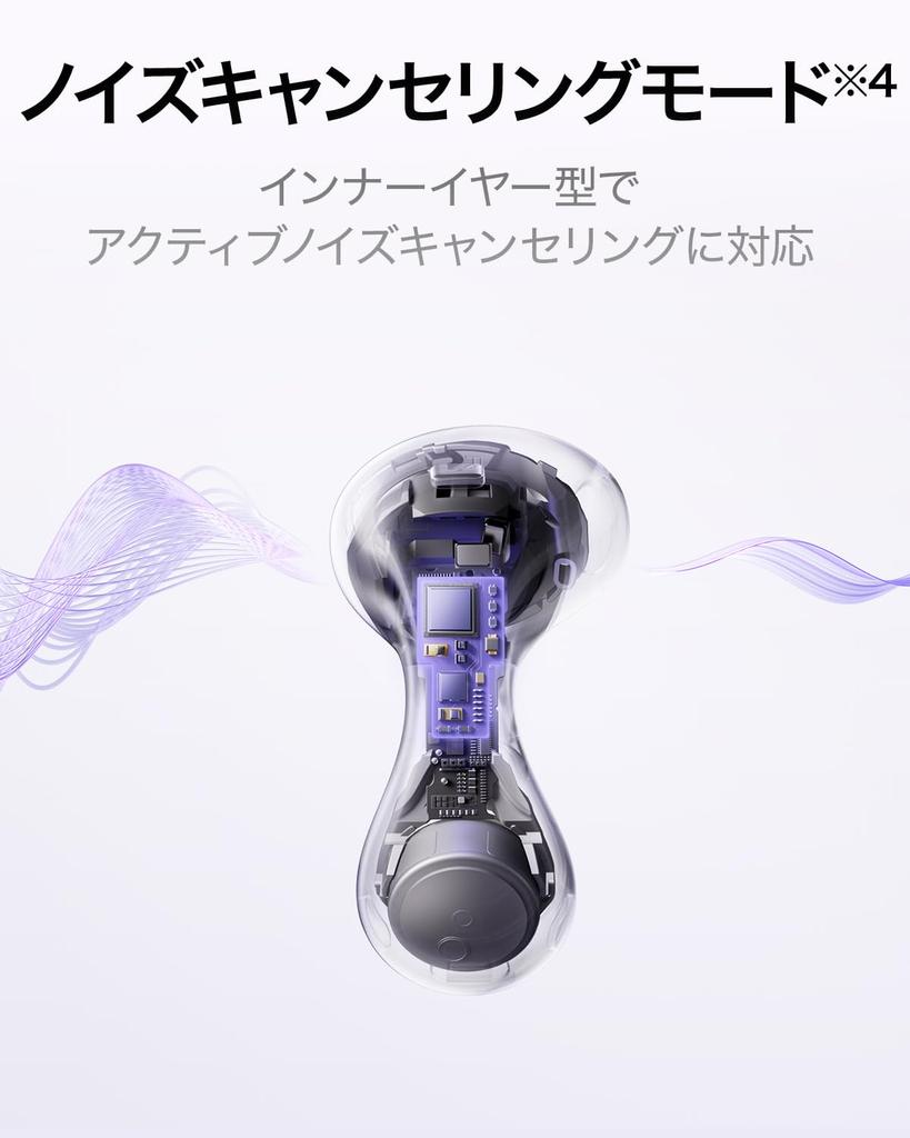 Huawei FreeBuds 6 Wireless Bluetooth Comfortable Active Noise Call Noise Powerful 36 Hours of IP54 Compatible with Purple Earbuds, In-Ear, Fit,