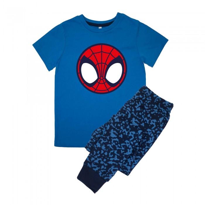 Spider-Man Boys Icon Short-Sleeved Long Pyjama Set