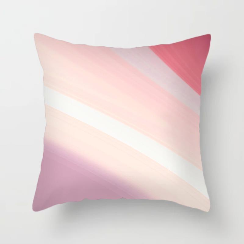 Luxury Home Decoration Pillowcase Simple Watercolor Flow Painting Office Sofa Car Cushion Cover