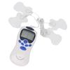 Muscle Stimulator Portable Mini Electronic Pulse Massager EMS Machine with 4 PadsUS Plug 100‑240V