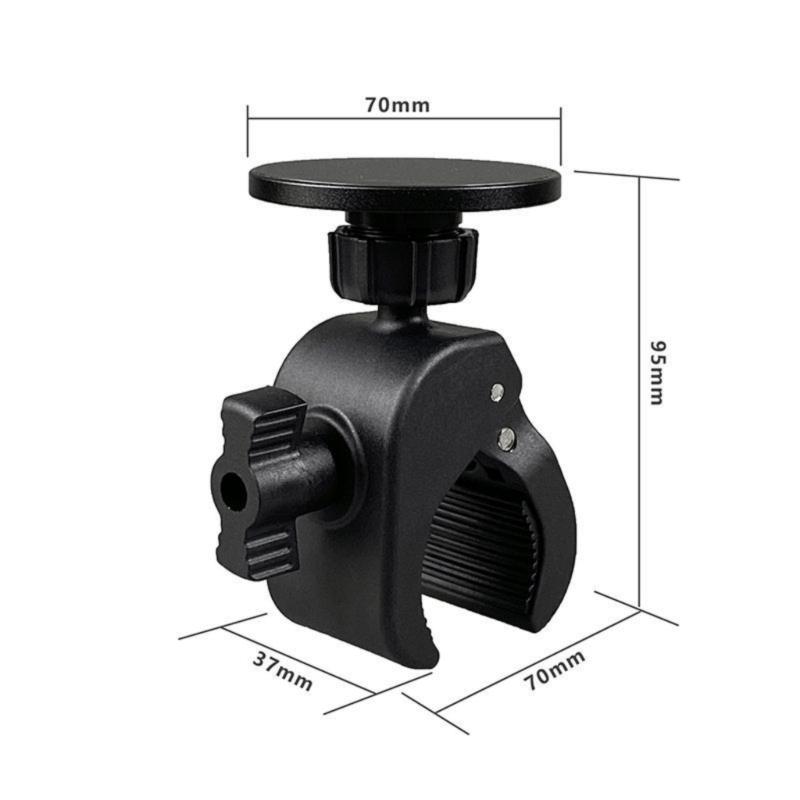 Universelle Magnetische Auto-Handyhalterung Saugfuß Basis Klemme ABS Konstruktion Mehrere Oberflächen für 15-55mm Rohr