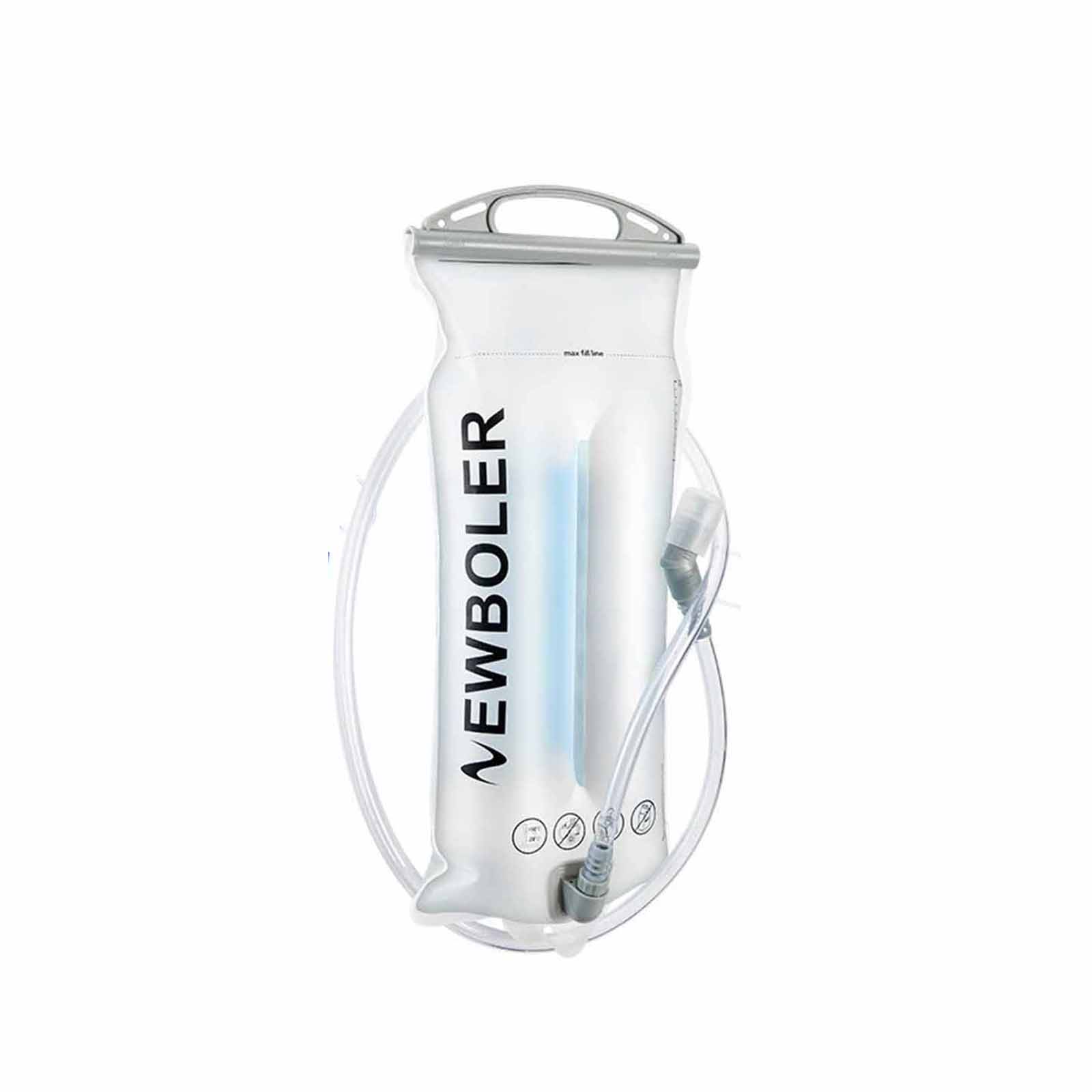 

Складной спортивный мешок для воды – Гидратация на открытом воздухе для пеших походов, велоспорта, бега, альпинизма, легкий, совместимый с рюкзаком S белый