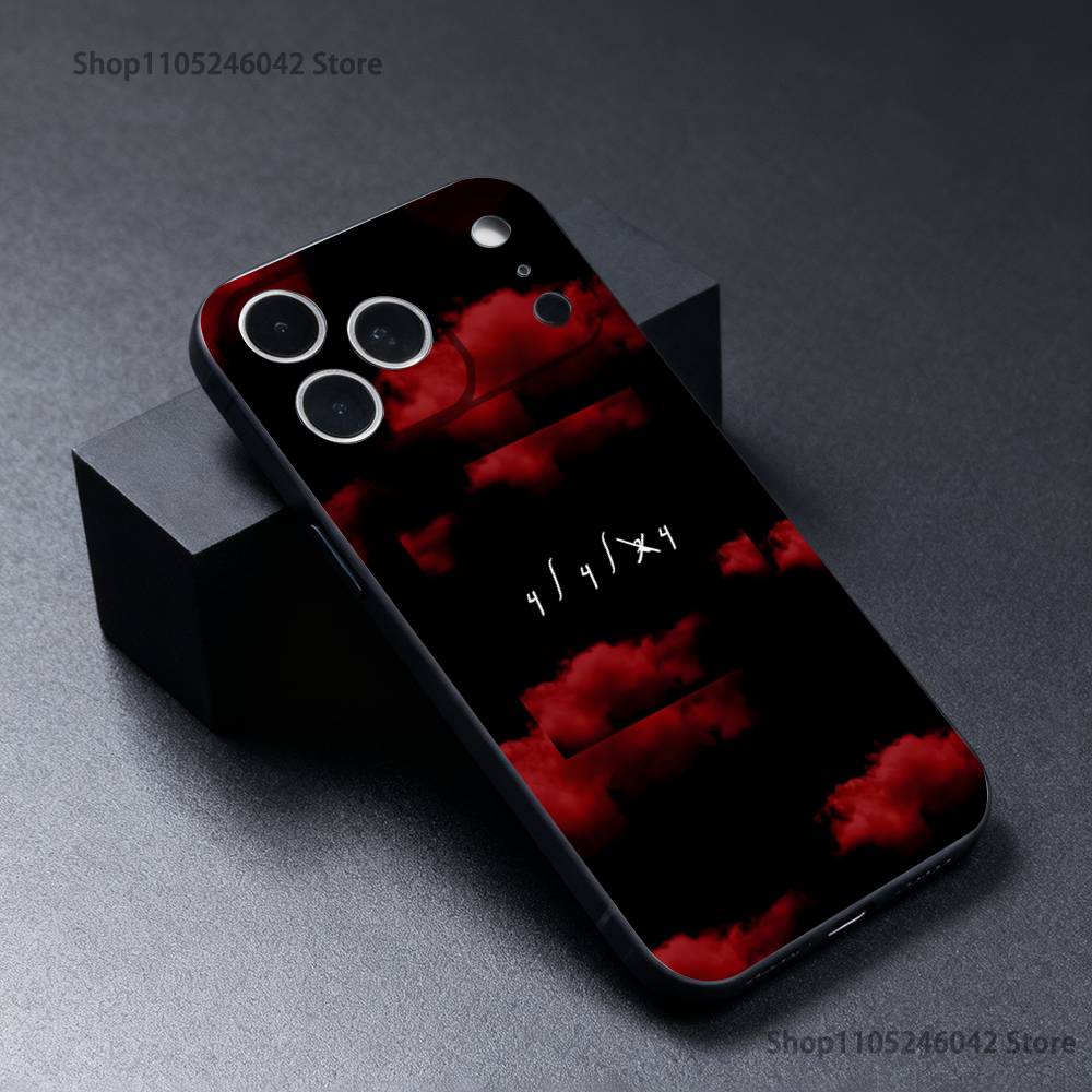 Yan Block 111 444 Rapper Phone Case For iPhone 17,16,15,14,13,12,11,Pro,XS,Max,XR,Plus,E,SE4,Mini Black Soft Cover