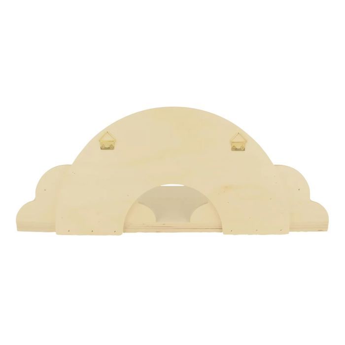 Rainbow 40cm Wooden Wall Shelf