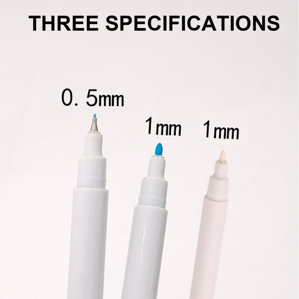 12 Pcs Washable Fabric Markers Erasable Sewing Markers Water Soluble Pen Fabric Marking Pen Sewing Supplies for Quilting