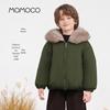 MOMOCO Boys' Hooded Fleece Lined Cotton Padded Winter Jacket