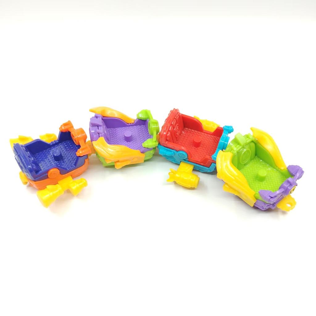 1 Stück Superzings Müllfahrzeuge LKW Modell Spielzeug Kompatibel 3cm Anime Müll Actionfiguren Super Zings Zomlings Kinder Jungen Geschenke