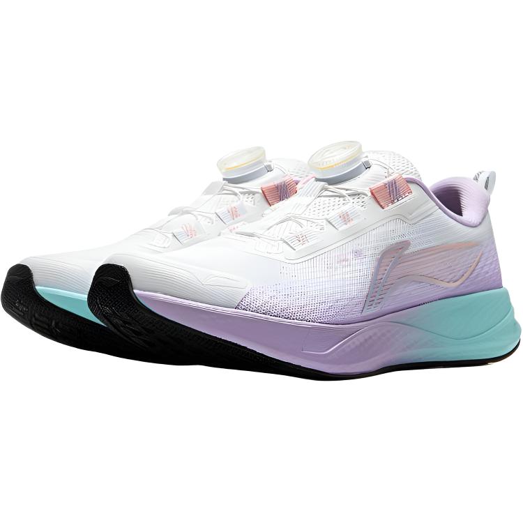 Li Ning Kids Running Fabric Soft Comfortable Shock Absorption Rebound Support Low Top Kids Running Shoes Unisex sneaker YKFU136-12