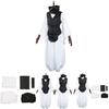 Fantasia Cosplay Jujutsu Kaisen Choso Para Jogo e Anime Role Play Preto/marrom S-xxxl