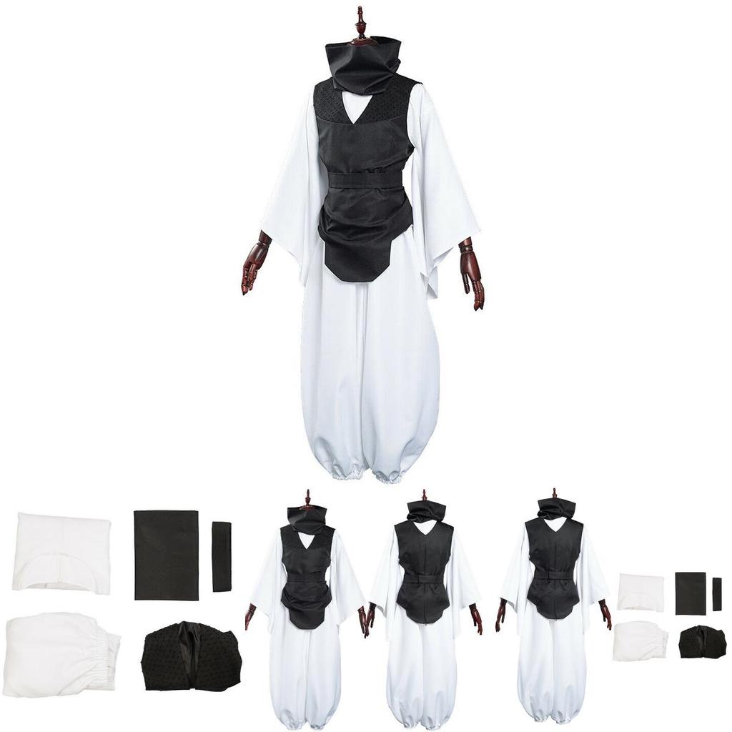 Fantasia Cosplay Jujutsu Kaisen Choso Para Jogo e Anime Role Play Preto/marrom S-xxxl