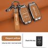 NEW Zinc Alloy Leather Car Remote Key Case Cover For BYD Atto 3 Han EV Dolphi Tang Dm Qin PLUS Song Pro MAX Yuan Accessories