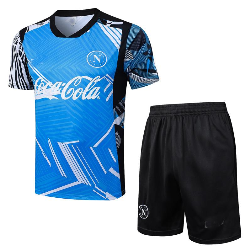 Football Training Jersey 2425 Riyadh Chelsea Barcelona Paris Real Madrid Arsenal Jersey Short-Sleeved Set