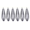 6Pcs New Fishing Weights Sinkers   Shape Casting Fishing Tackle (10g)