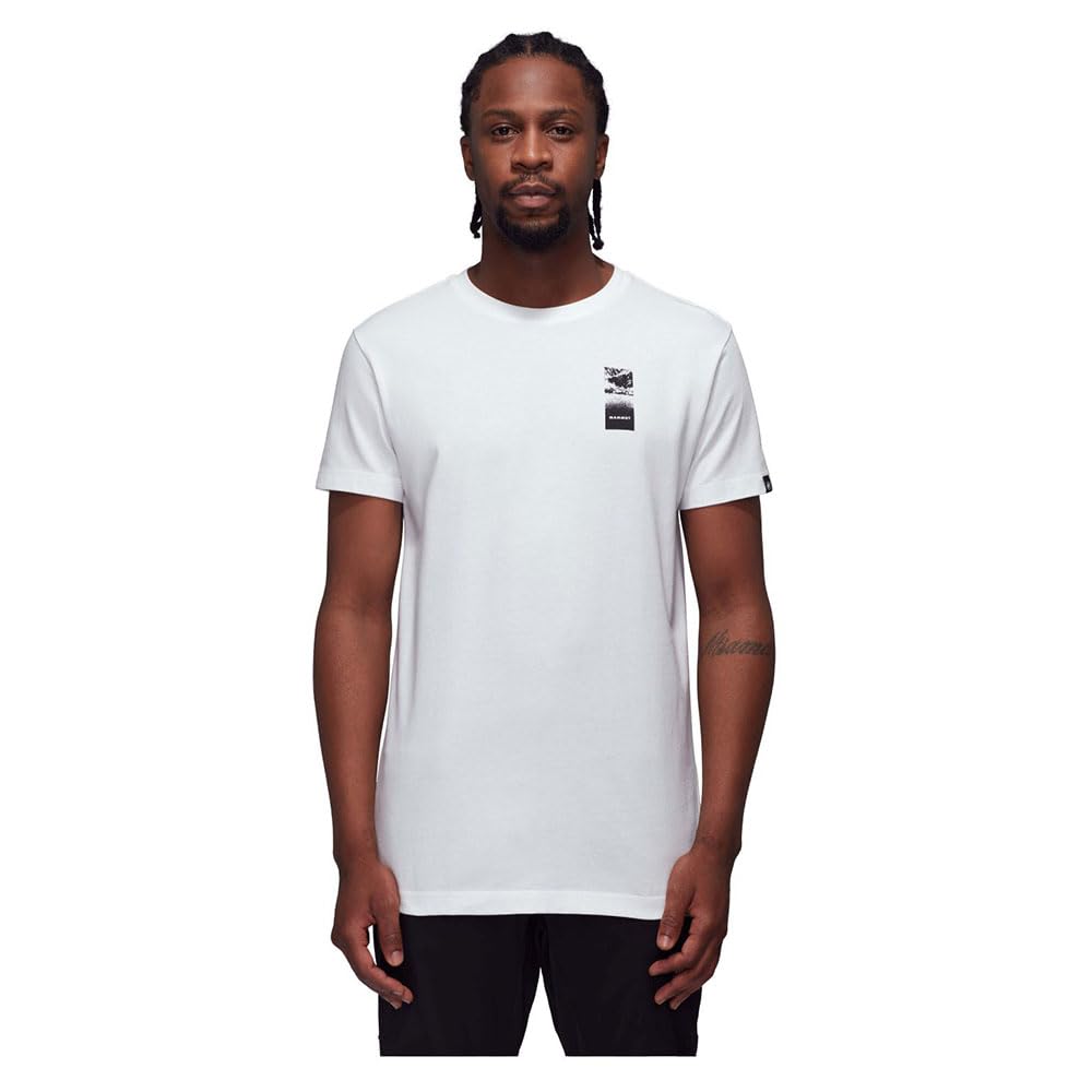 

Mammut Massone Wagon Size S White Men s T-Shirt, (1017-05203), белый