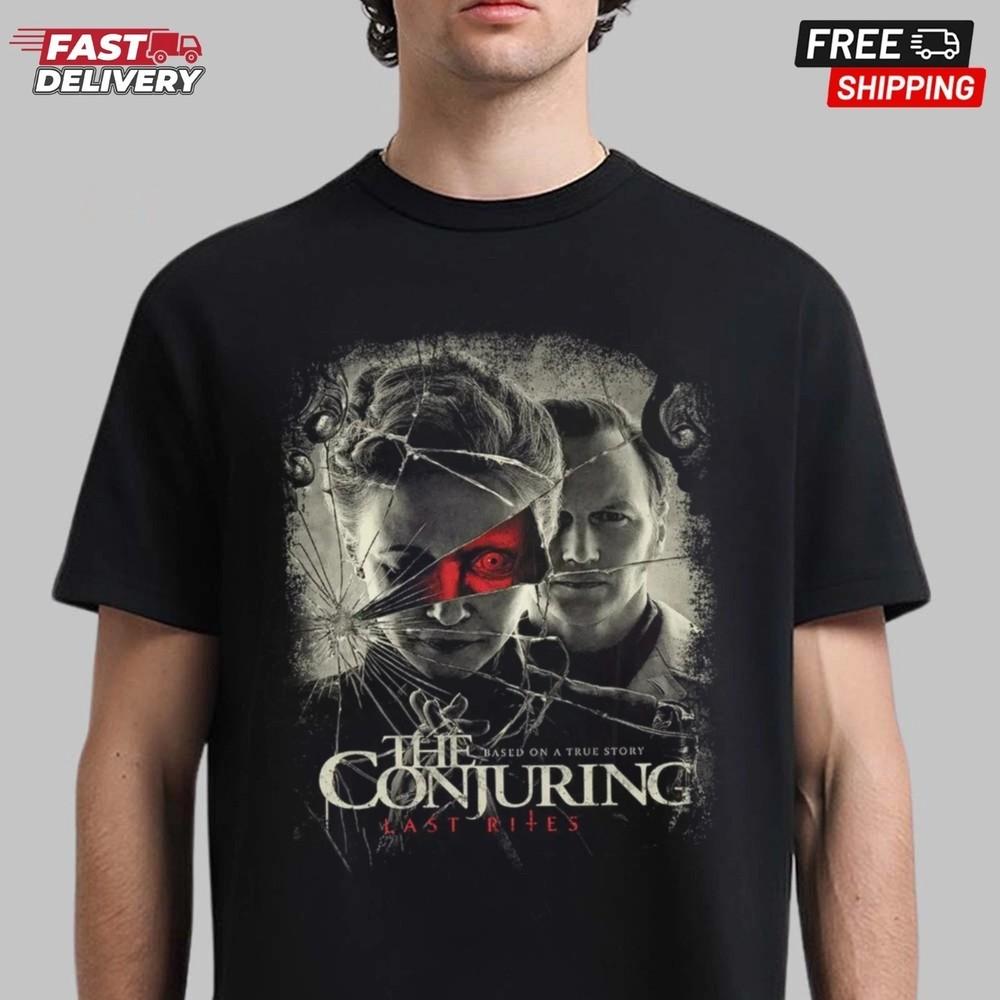 The Conjuring Last Rites 2025 , Halloween Gif Size S-3XL Unisex T-Shirt S