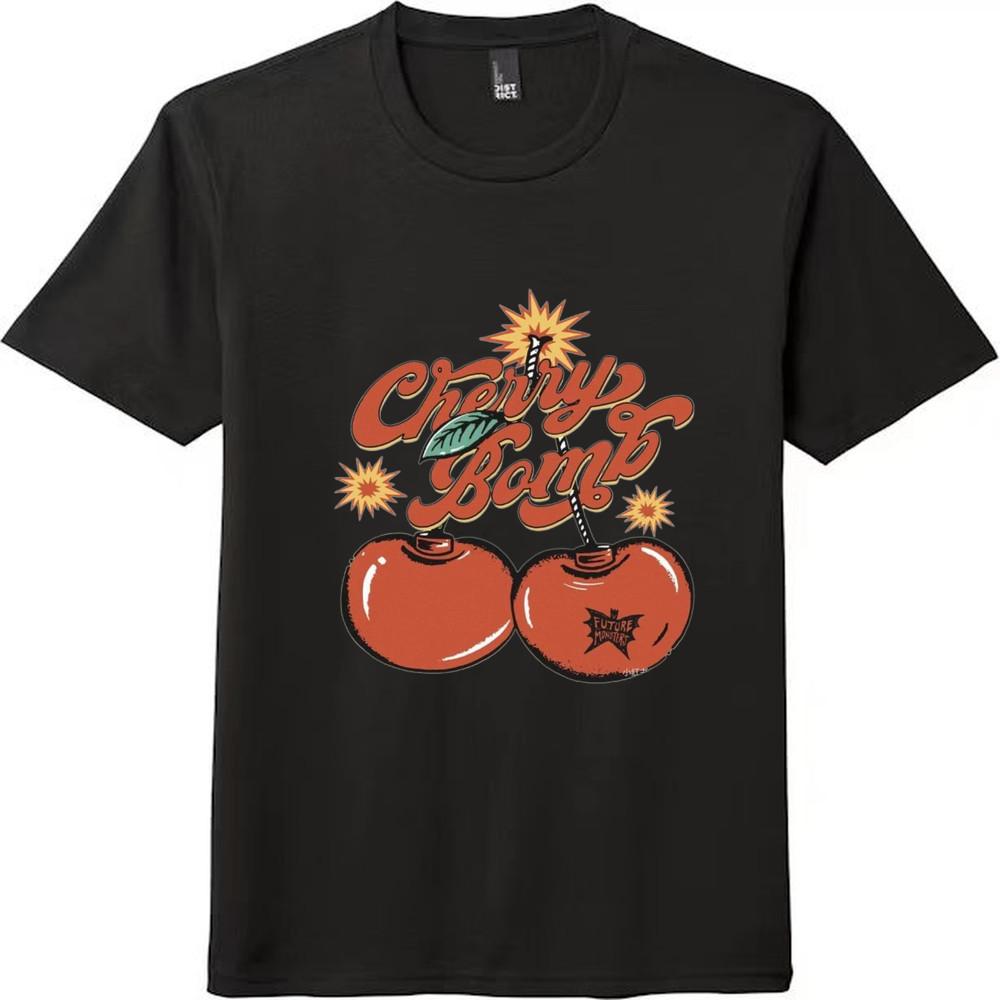 Унисекс футболка с графическим принтом  Cherry Bomb Future Monsters  S