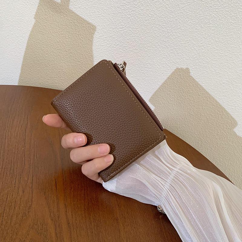 Γυναικείο Πορτοφόλι Υψηλής Ποιότητας με Φερμουάρ και Διπλωτό Σχέδιο – Στυλ Μικρής Τσάντας Χειρός