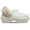 Crocs Stomp Lined Clog Cement Grey Unisex 208546-160